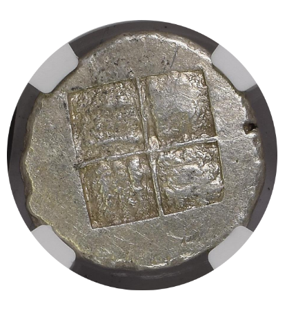 Acanthus Tetradrachma Silver Coin